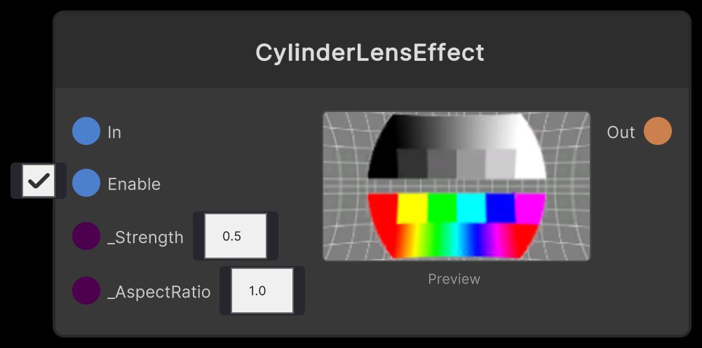 CylinderLensEffect
