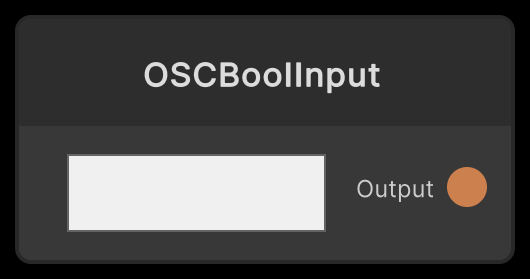 OSCBoolInput