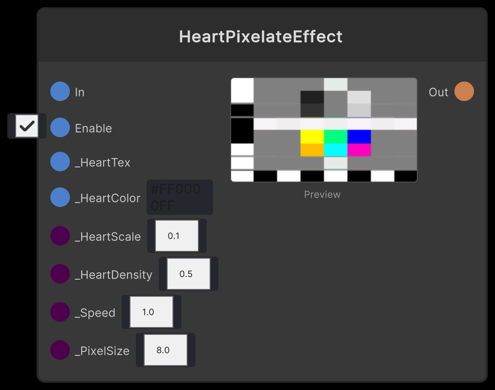 HeartPixelateEffect