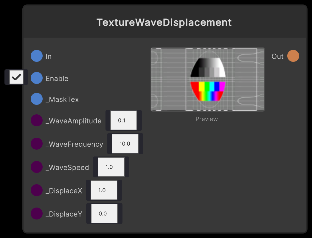 TextureWaveDisplacement
